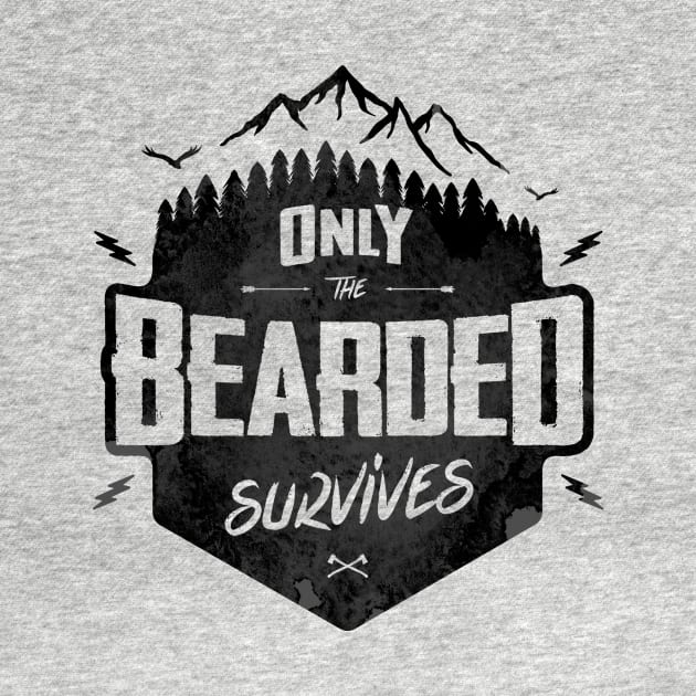 ONLY THE BEARDED SURVIVES by snevi